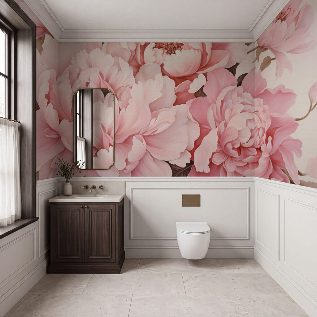 Fleurs épanouies en bouquet dans un intérieur