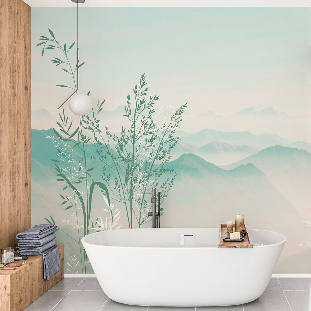 Herbes et monts lointains — intérieur 2
