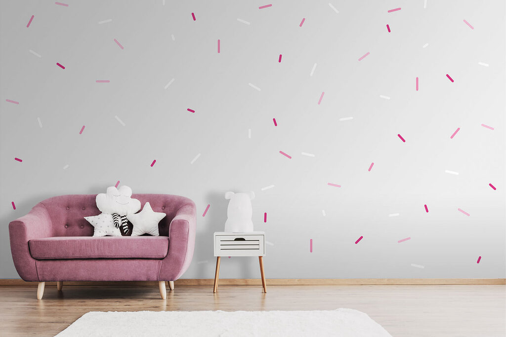 Pluie de petits traits — intérieur 1