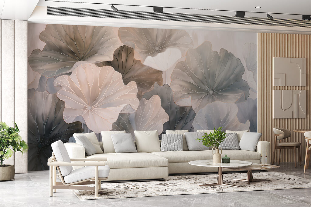 Éventails en douces nuances — intérieur 3