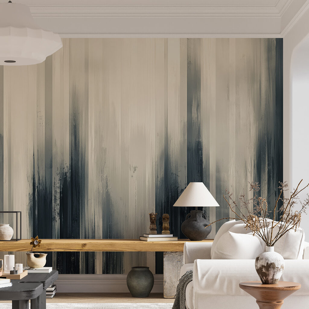Traits verticaux estompés — intérieur 2