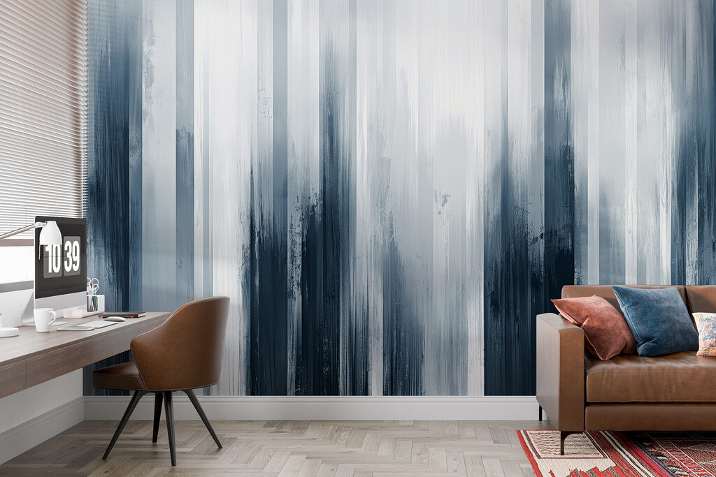 Traits verticaux estompés — intérieur 3