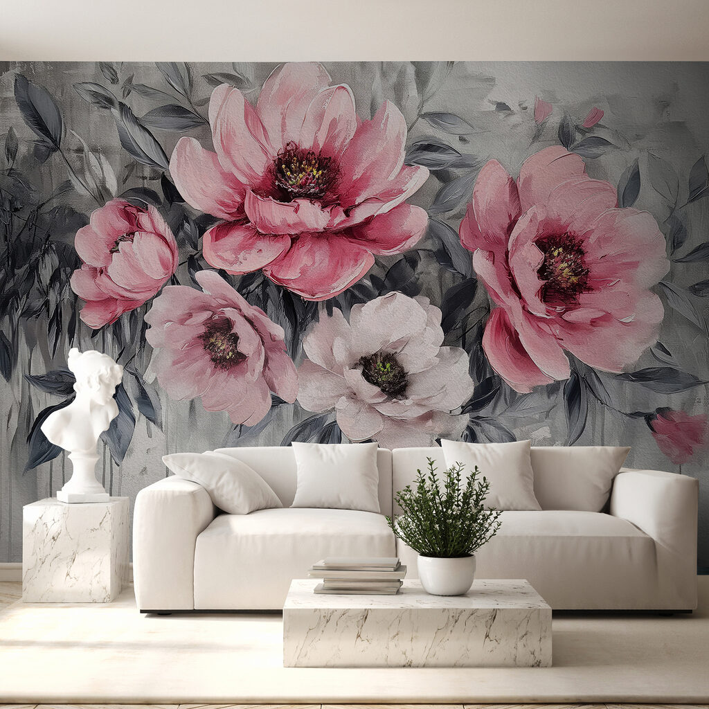 Fleurs et coulures — intérieur 2