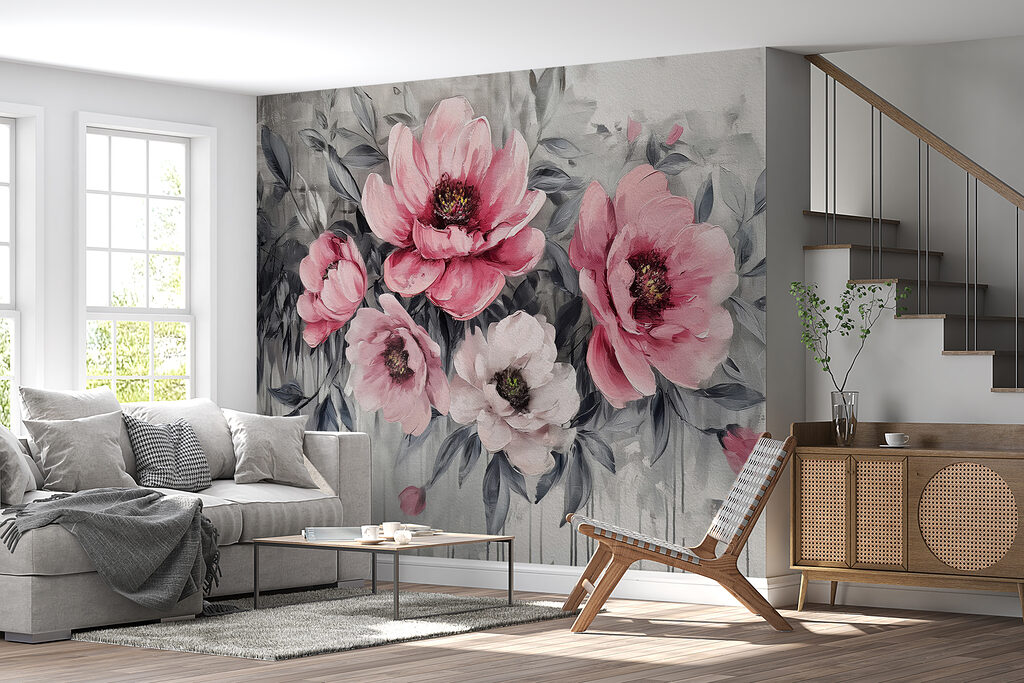Fleurs et coulures — intérieur 3