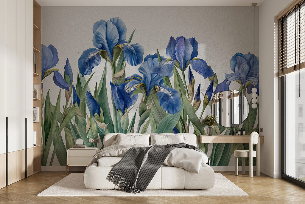 Iris aux tiges élancées — intérieur 1