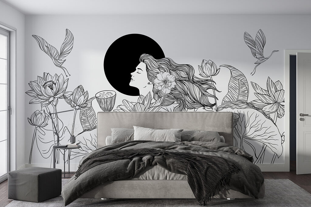 Rêverie parmi les lotus — intérieur 1