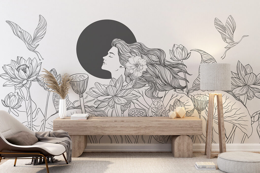 Rêverie parmi les lotus — intérieur 2