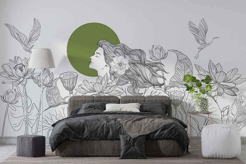 Rêverie parmi les lotus — intérieur 1