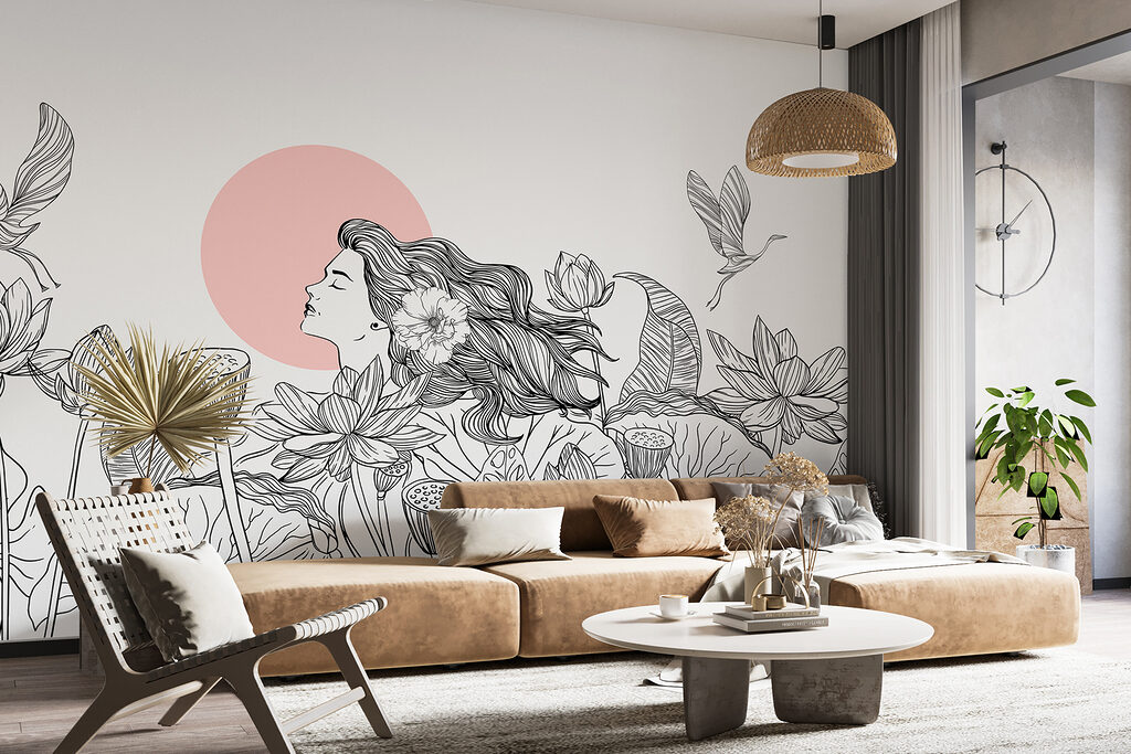 Rêverie parmi les lotus — intérieur 1
