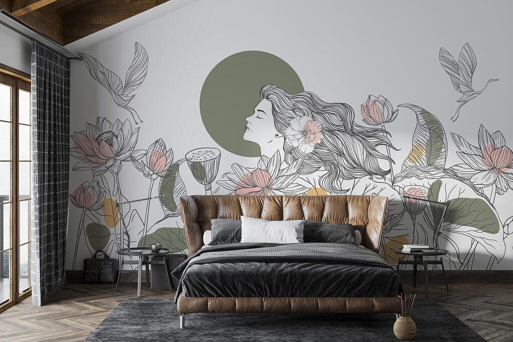Rêverie parmi les lotus — intérieur 1