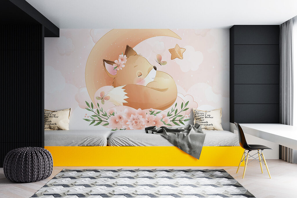 Renardeau sur la lune — intérieur 1