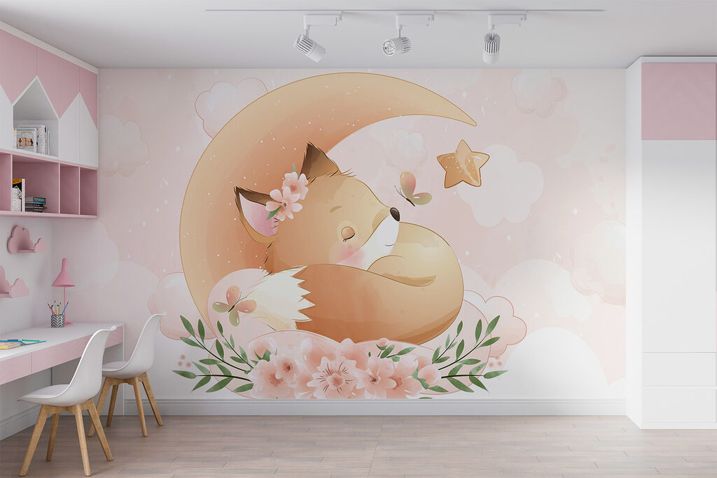 Renardeau sur la lune — intérieur 2