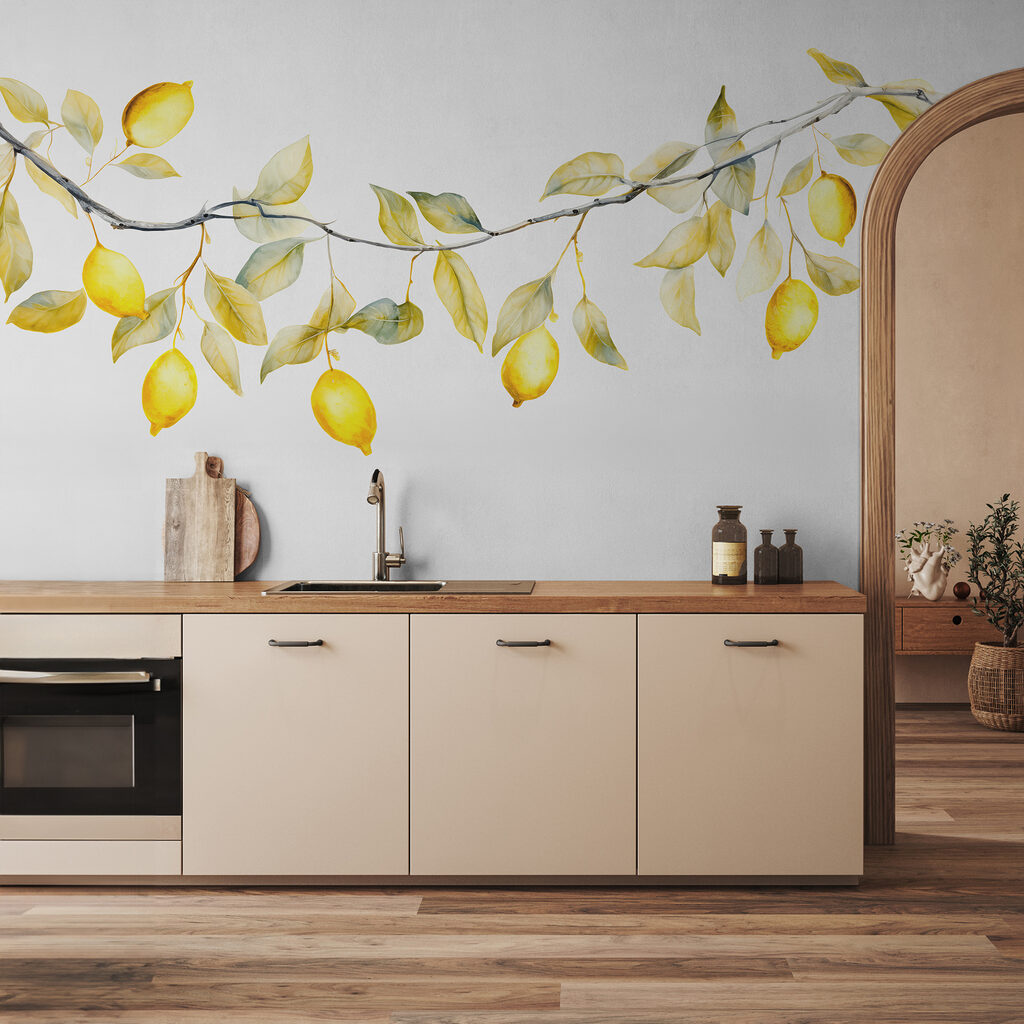 Rameaux aux citrons jaunes — intérieur 2