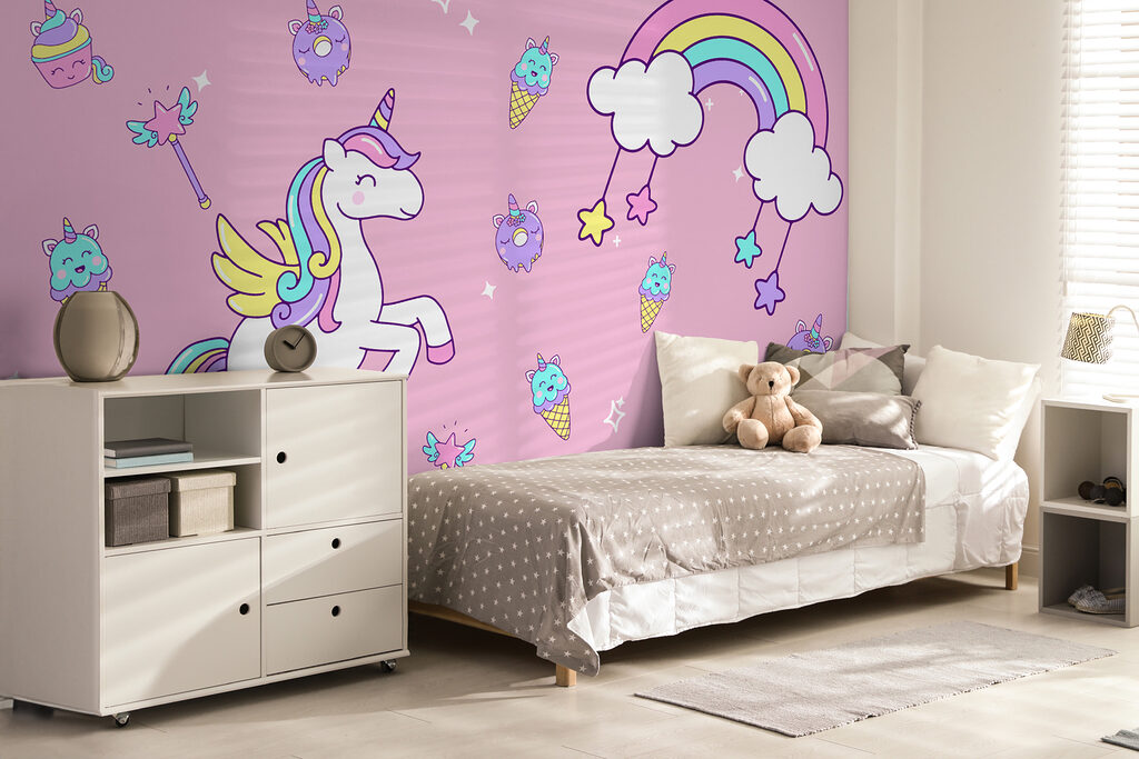Licorne et bonbons roses — intérieur 1