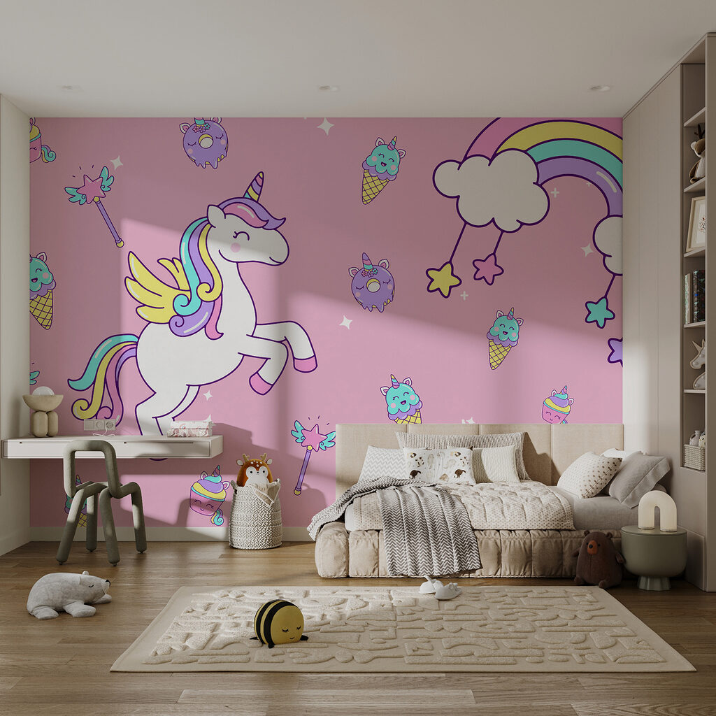Licorne et bonbons roses — intérieur 2