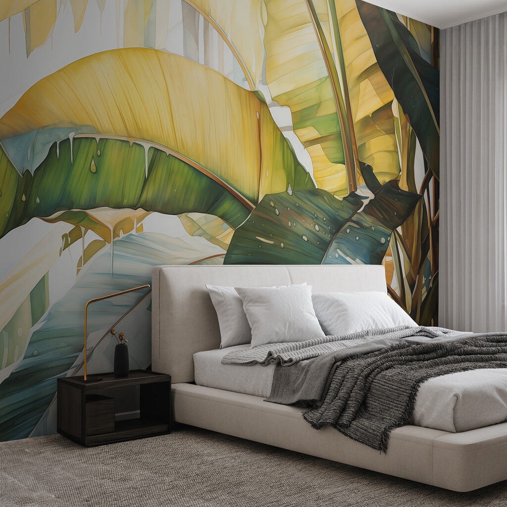 Feuilles vives au soleil — intérieur 1