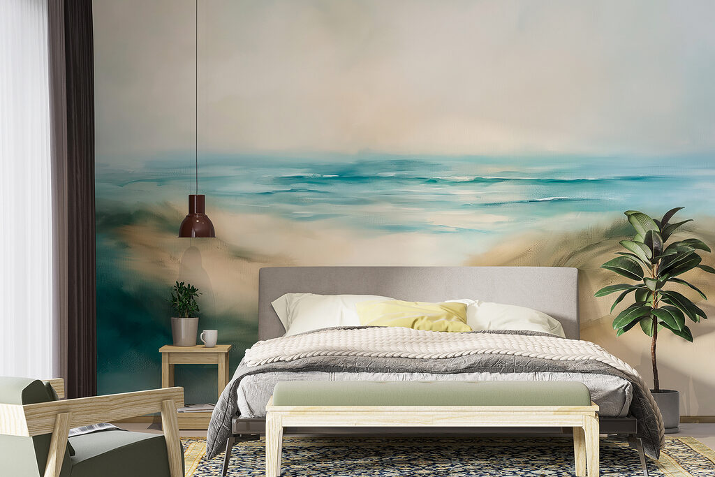 Dunes en touches libres dans un intérieur