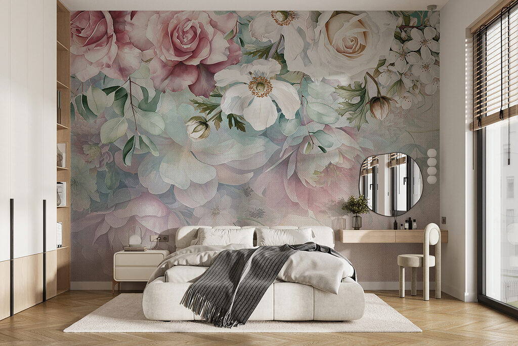 Roses suspendues — intérieur 2