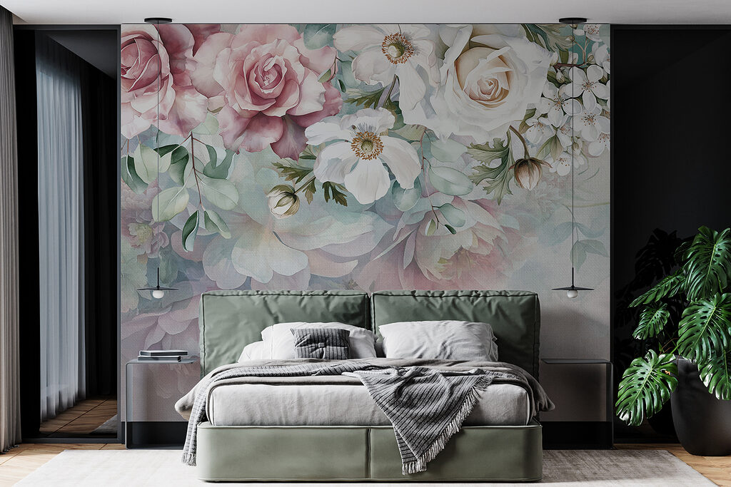 Roses suspendues — intérieur 3