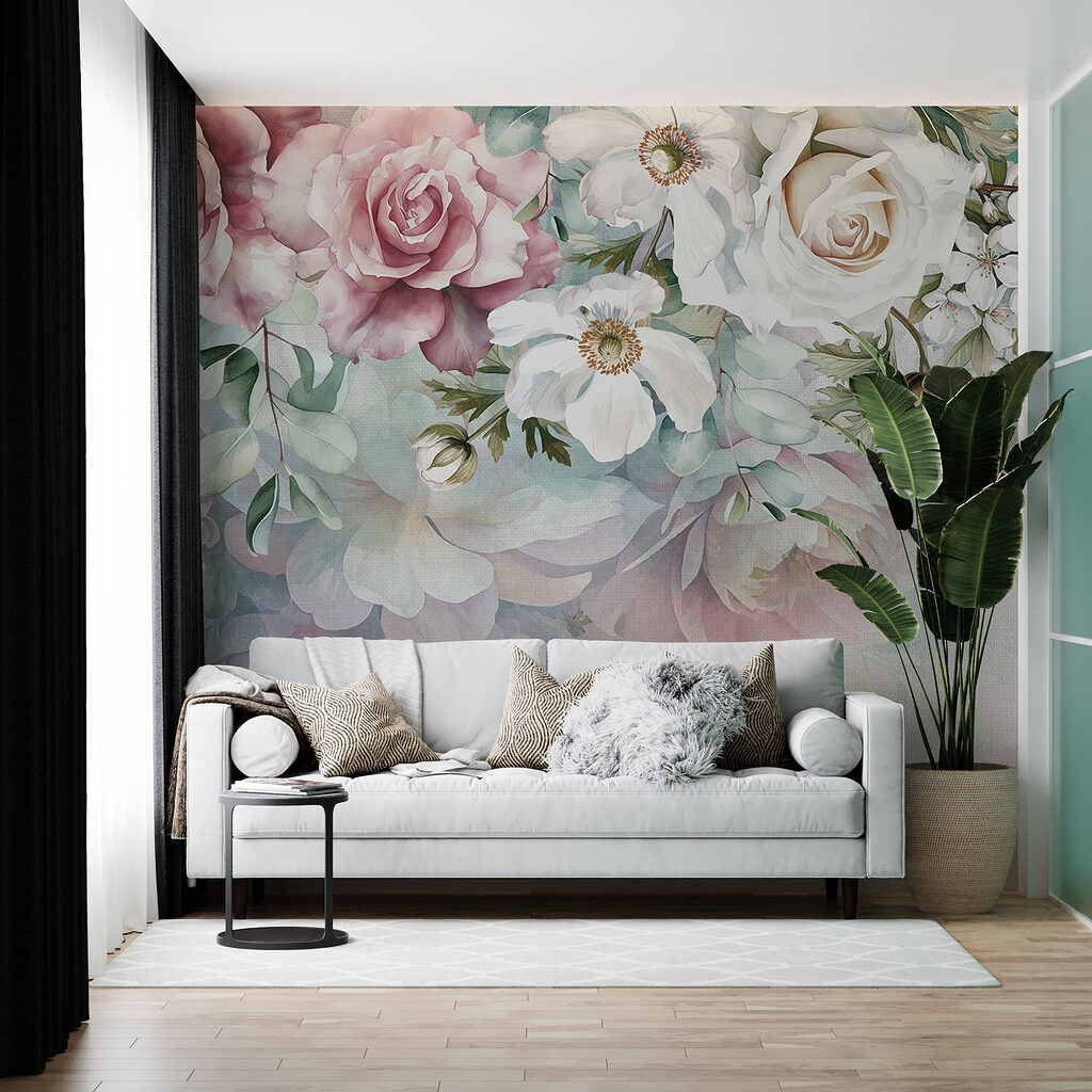 Roses suspendues — intérieur 4
