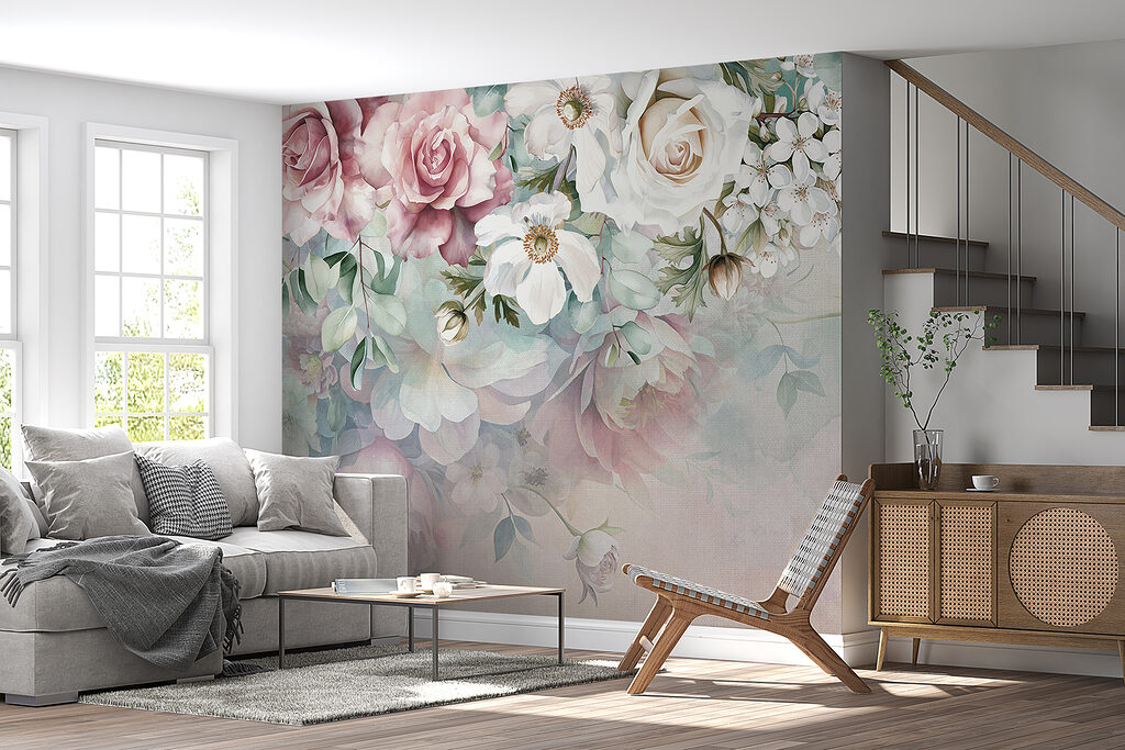 Roses suspendues — intérieur 6