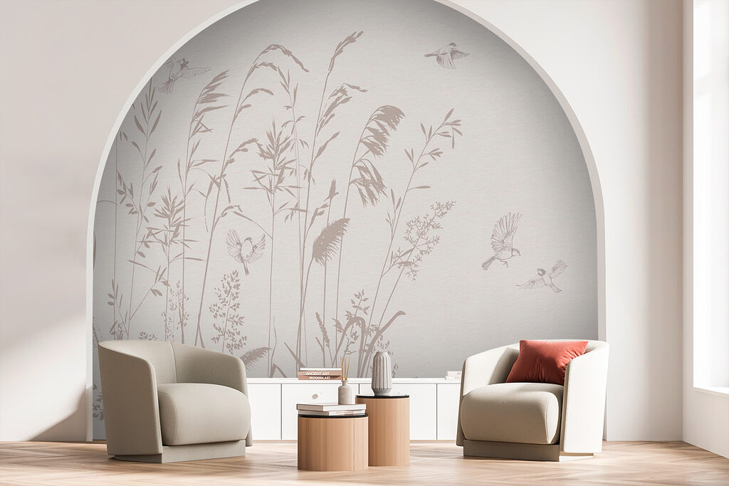 Envol parmi les herbes — intérieur 1