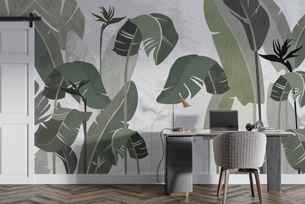 Hautes feuilles graphiques — intérieur 2
