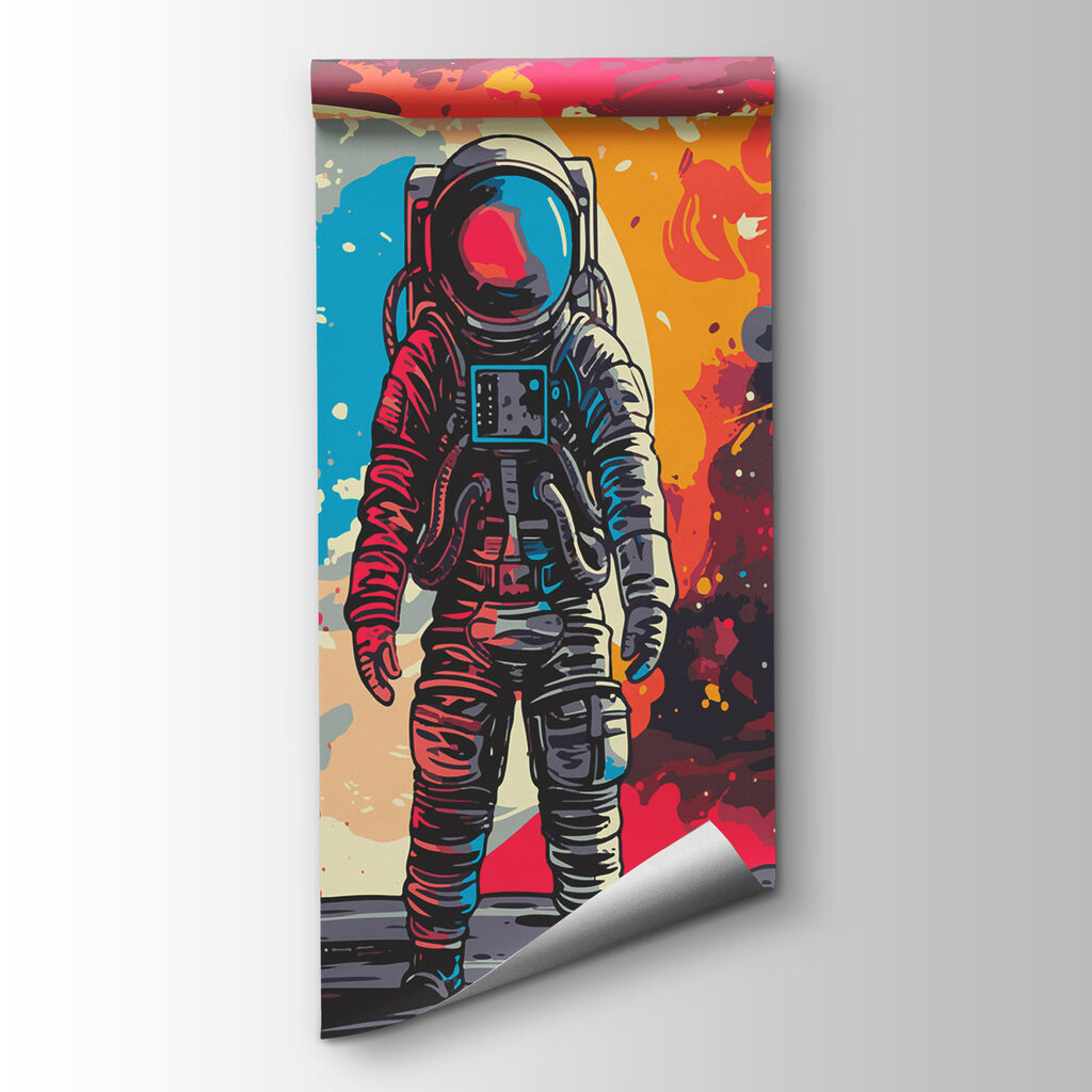 Astronaute dans l’espace — vue du produit