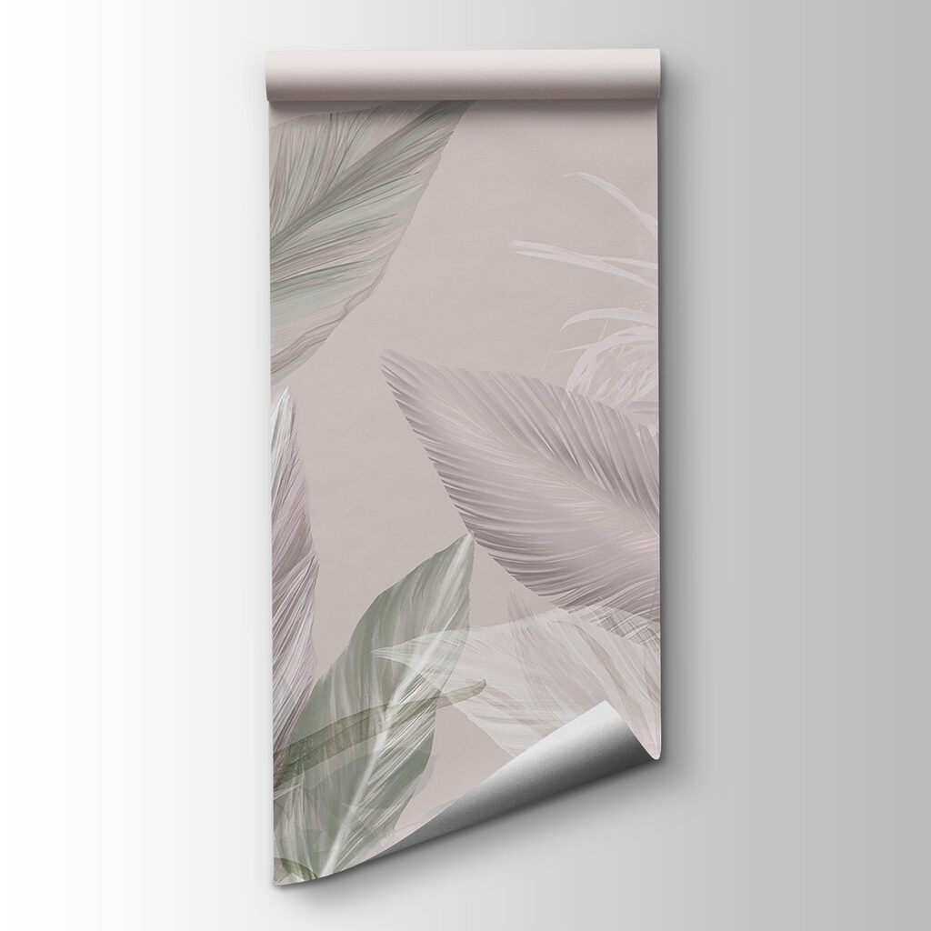 Feuilles tropicales à contre-jour — vue du produit