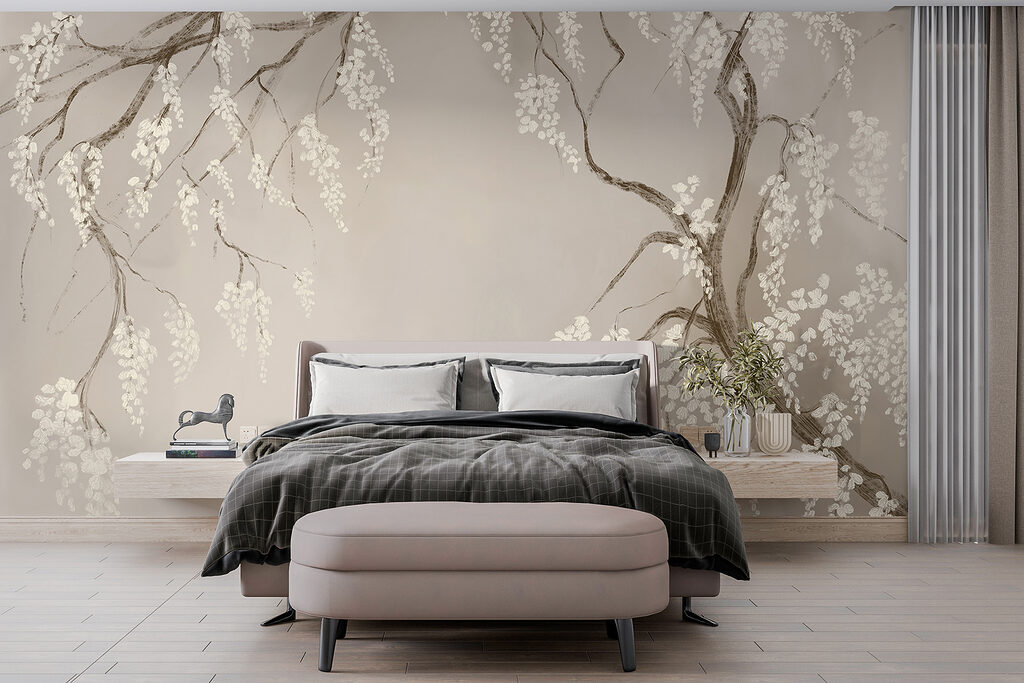 Sous les branches fleuries — intérieur 2