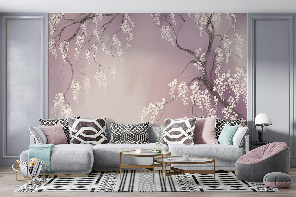 Sous les branches fleuries — intérieur 3