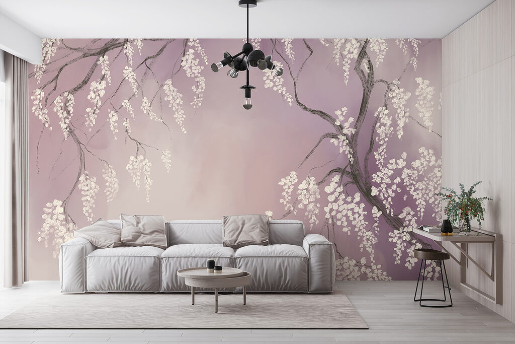 Sous les branches fleuries — intérieur 5