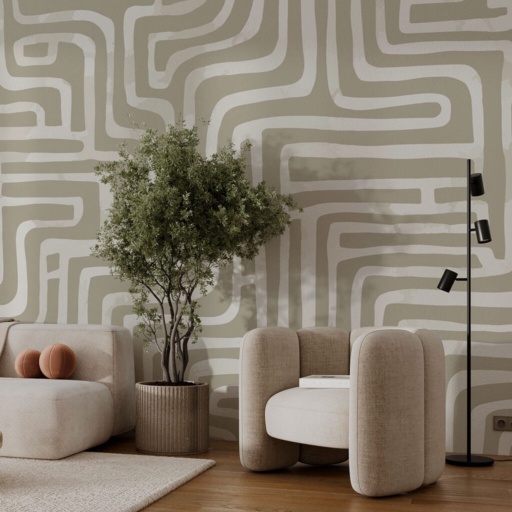 Labyrinthe de lignes — intérieur 2