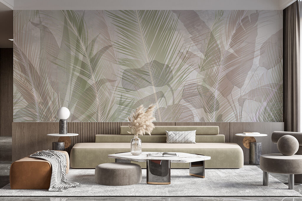 Tendre feuillage tropical — intérieur 4