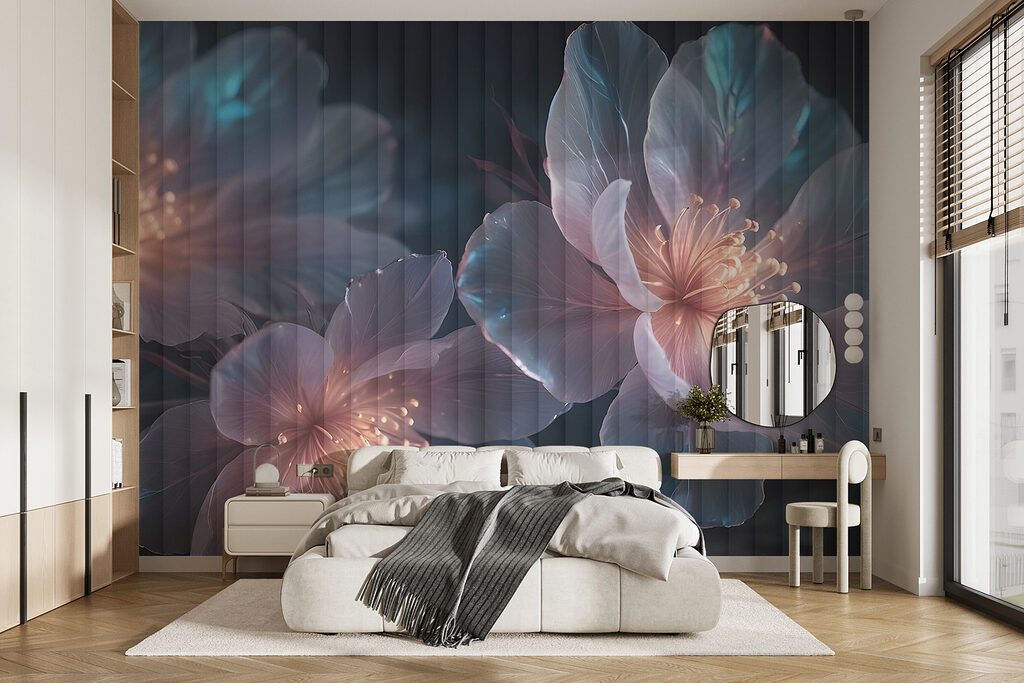 Fleurs aux cœurs lumineux — intérieur 1