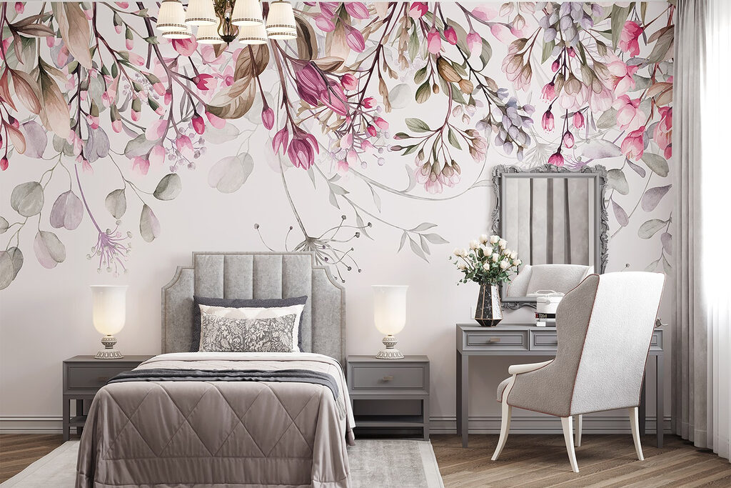 Bordure fleurie à l’aquarelle — intérieur 6