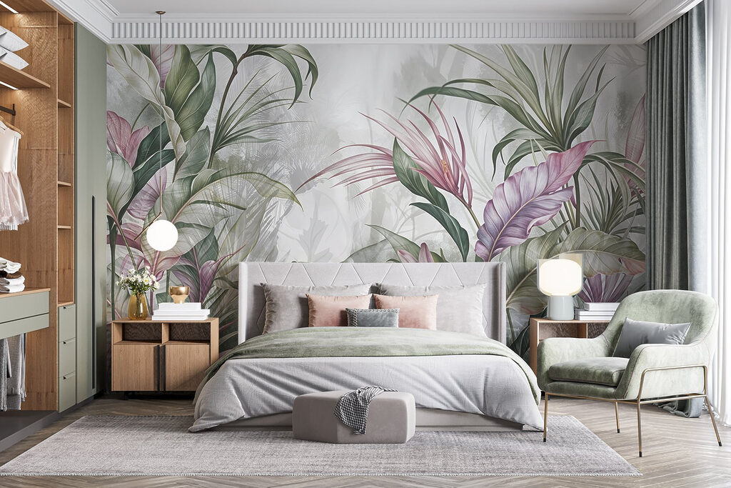 Longues feuilles tropicales — intérieur 2