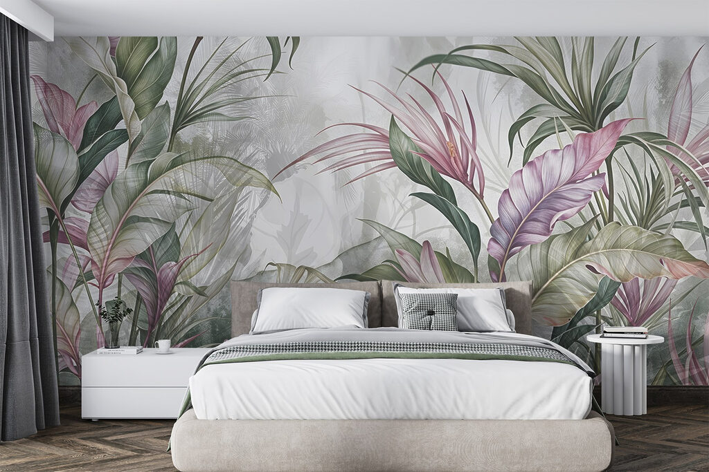 Longues feuilles tropicales — intérieur 3