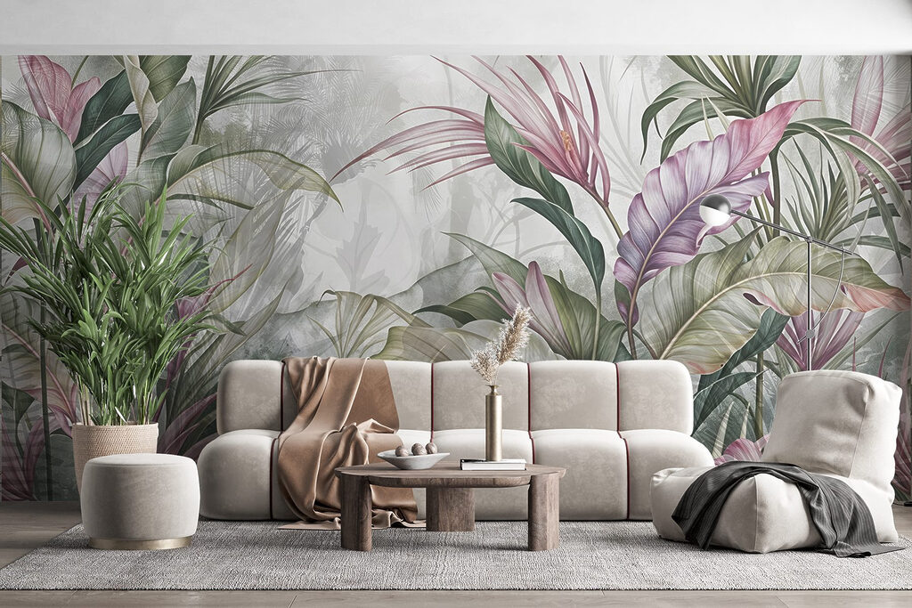 Longues feuilles tropicales — intérieur 5