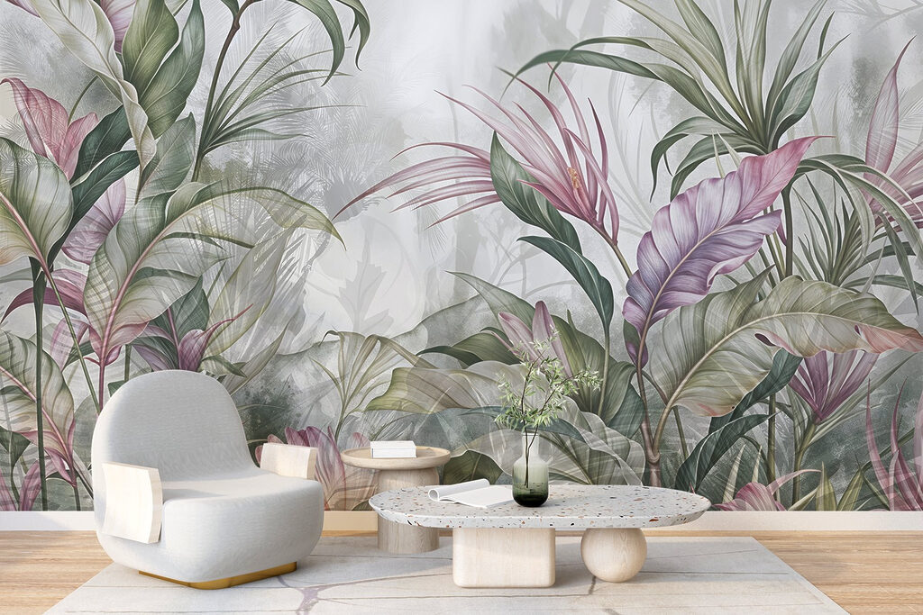 Longues feuilles tropicales — intérieur 6