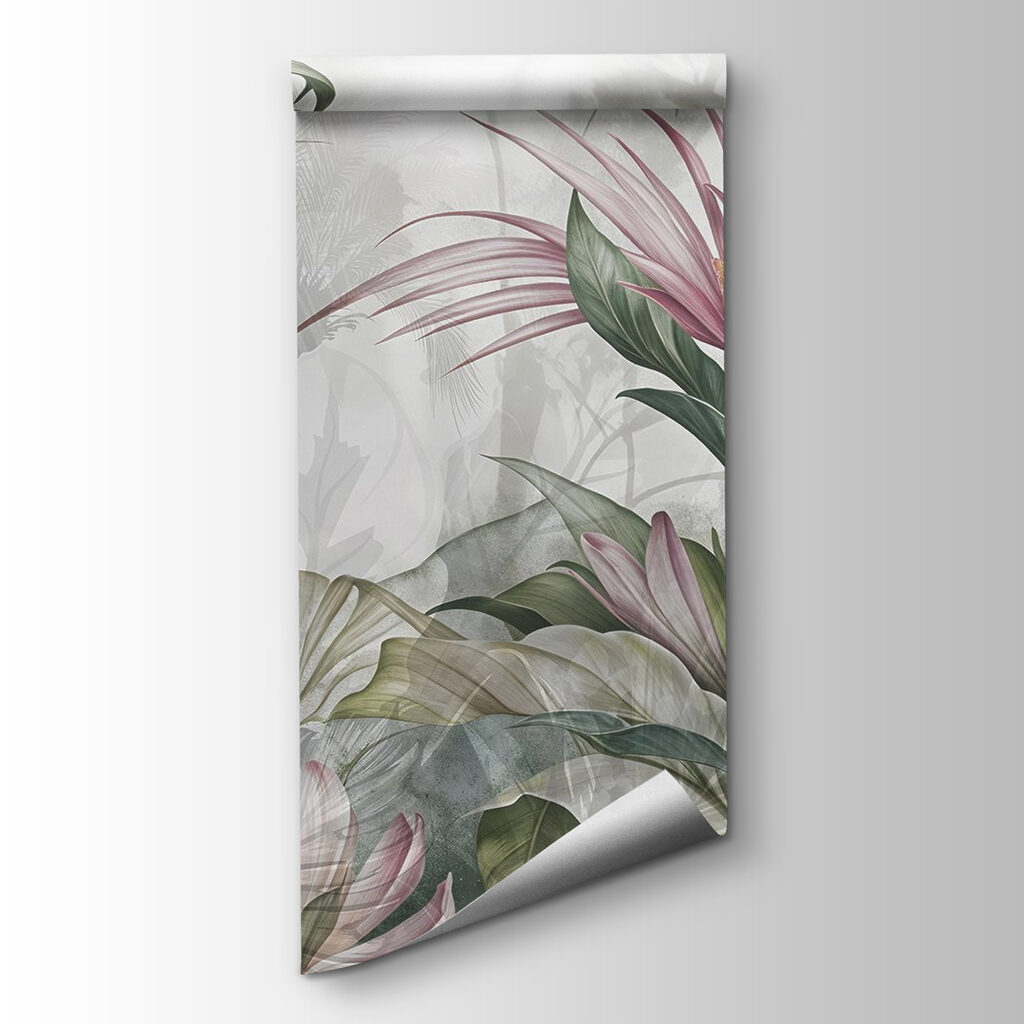Longues feuilles tropicales — vue du produit