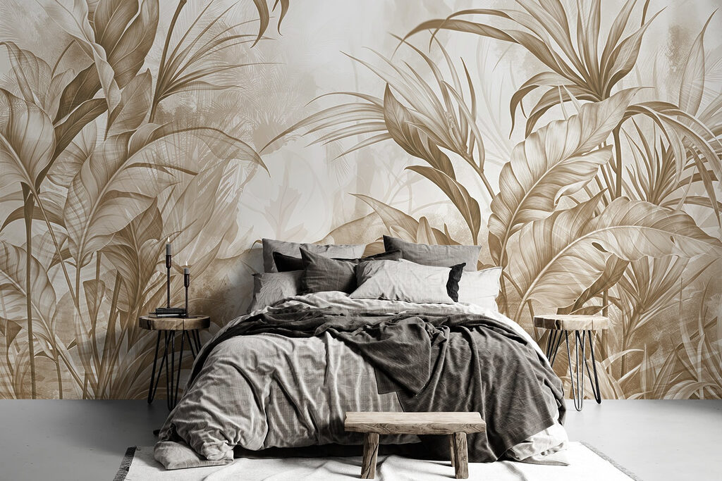 Longues feuilles tropicales — intérieur 2