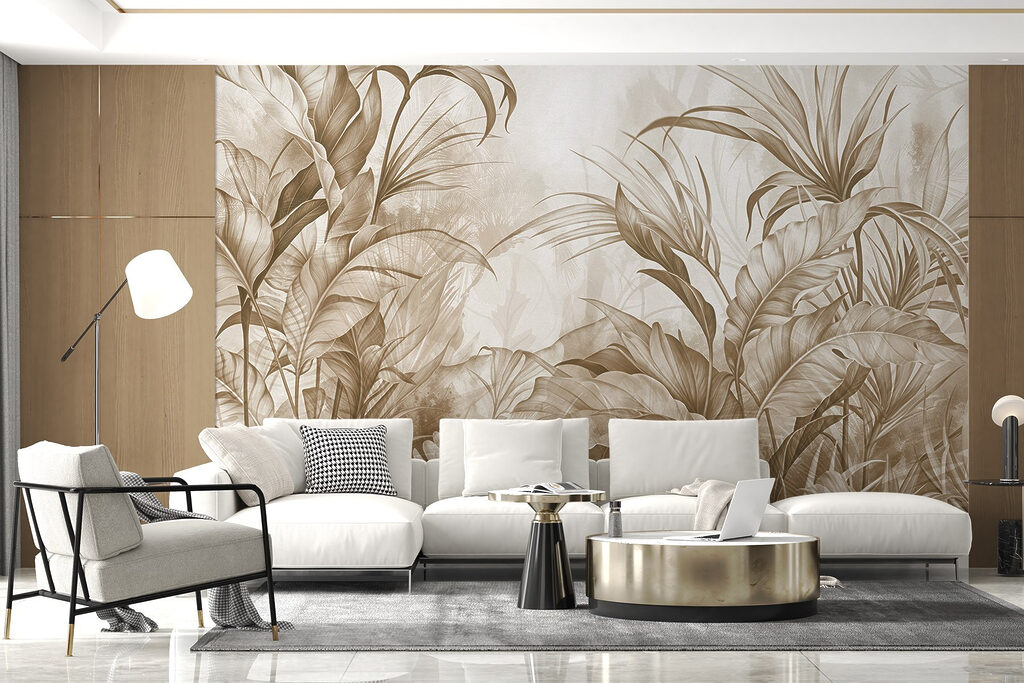Longues feuilles tropicales — intérieur 5