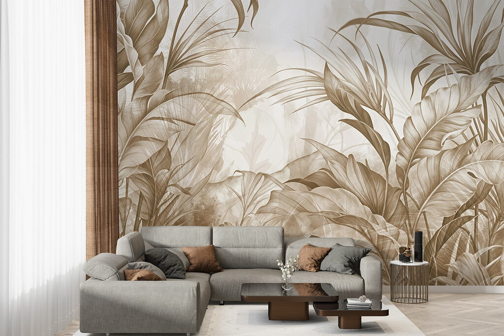 Longues feuilles tropicales — intérieur 6
