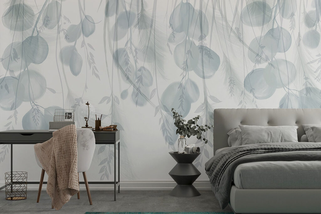 Guirlandes de feuilles rondes — intérieur 1