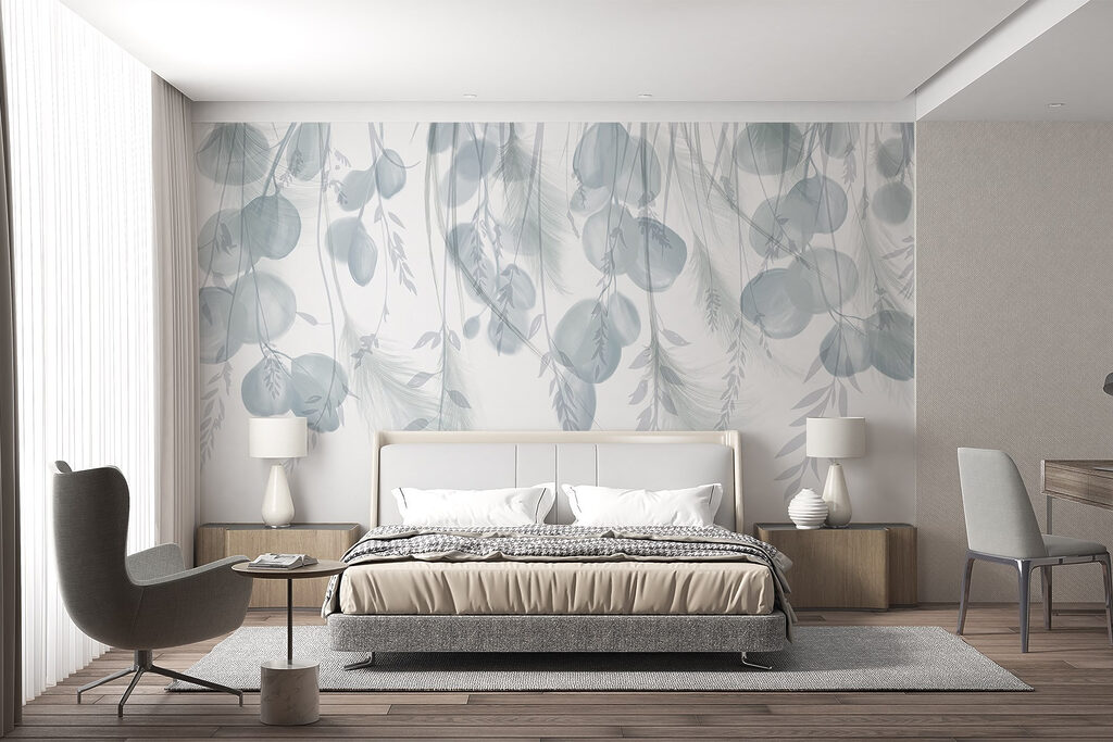 Guirlandes de feuilles rondes — intérieur 3
