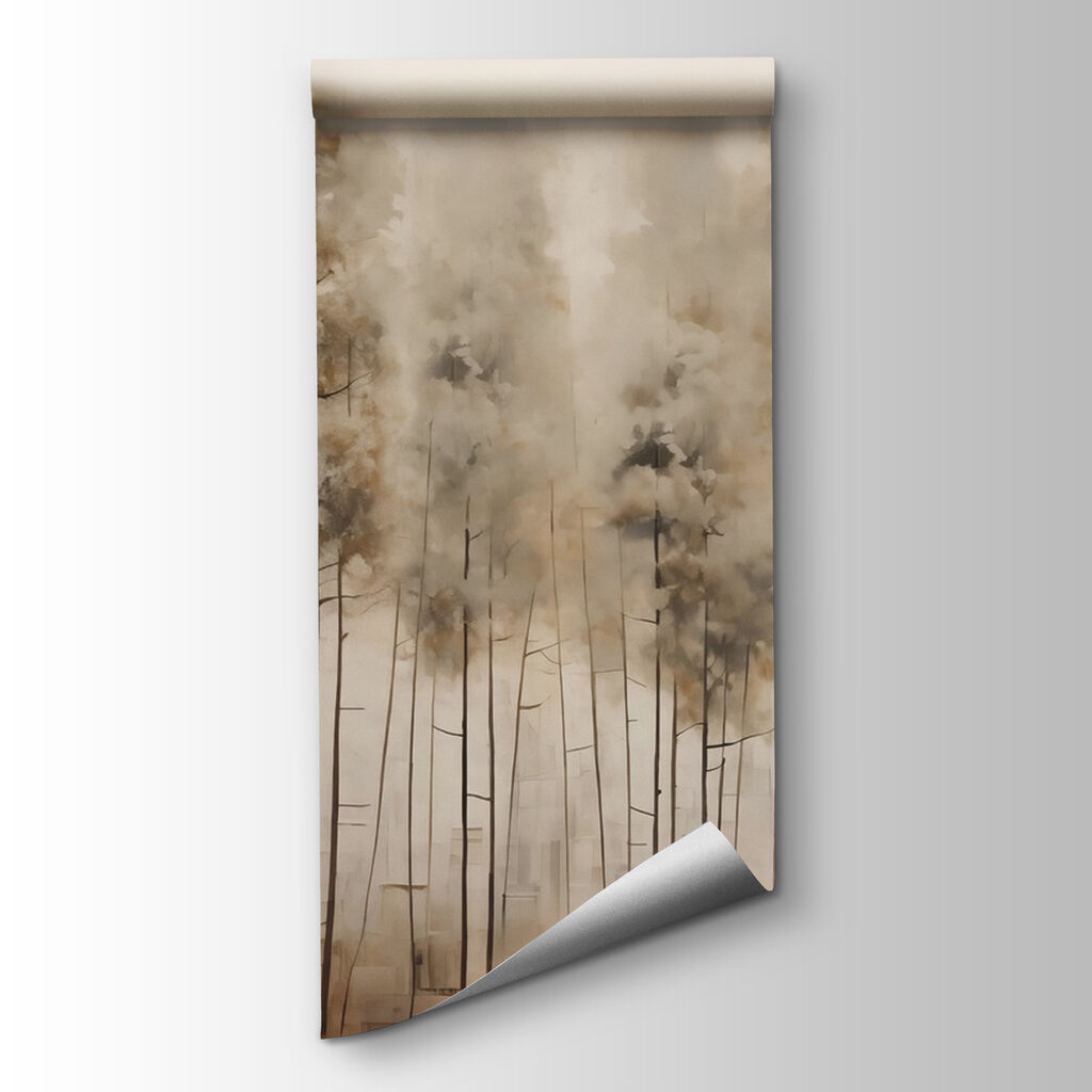 Forêt aux troncs élancés — vue du produit