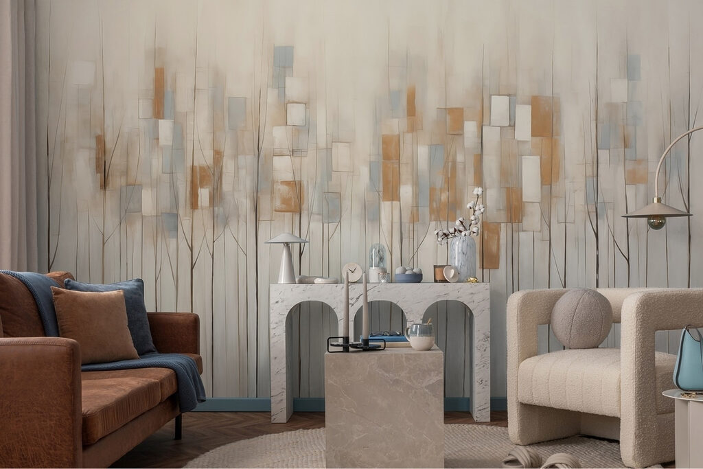 Arbres et rectangles — intérieur 3