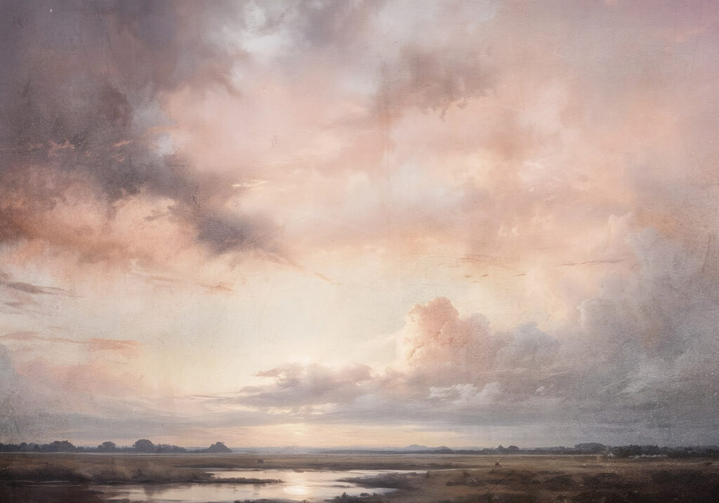 Vaste ciel côtier — motif complet