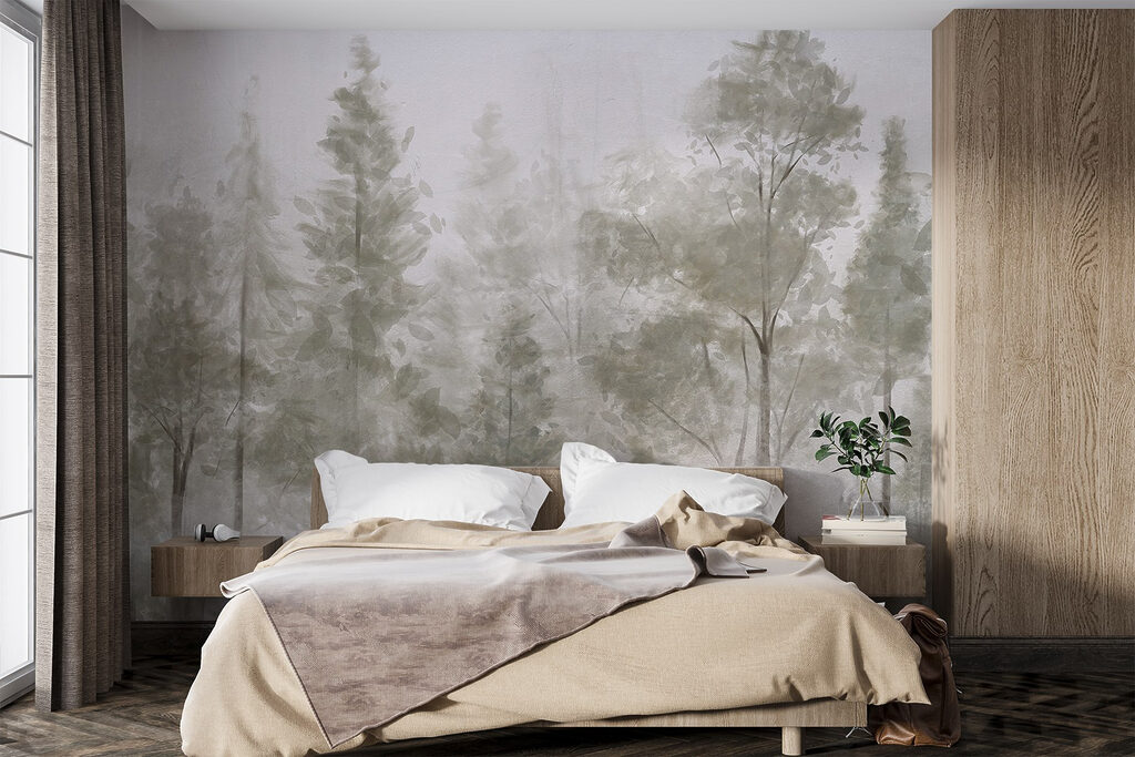 Arbres dans la brume — intérieur 2